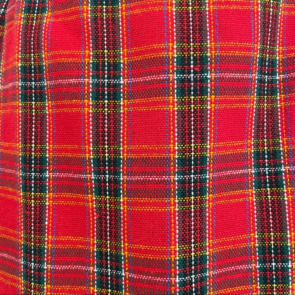 Vintage 70s Plaid Pencil Skirt - Picture 7 of 7